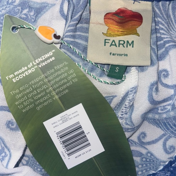 Farm Rio Unisex Floral Print Tropical Shorts Sz Small Drawstring Waist Colorful - Picture 6 of 7